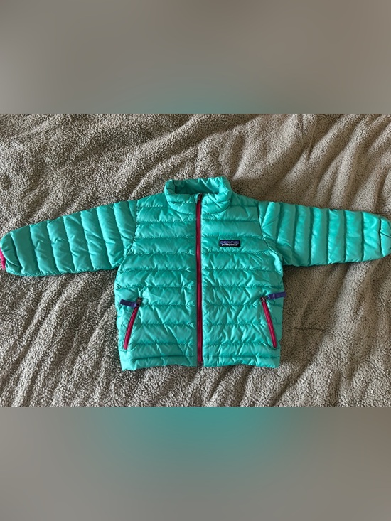Patagonia Other - Patagonia Winter Ski Outdoors Kids quilted Down Sweater Jacket Puffer Sz 2T